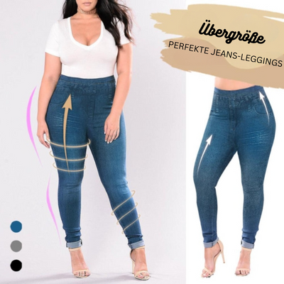 UltraJean - Perfekt sitzende Jeansleggings