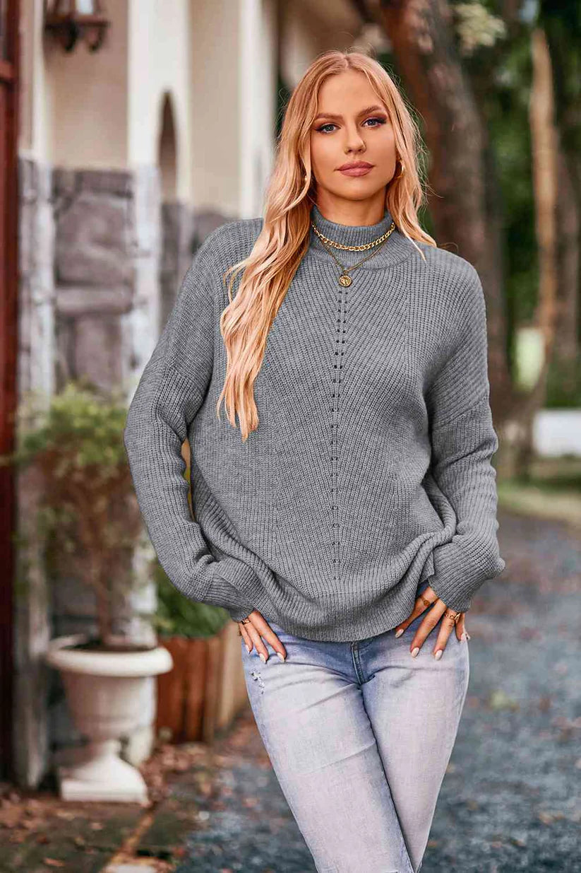 Sia - Pullover mit Stehkragen für Frauen