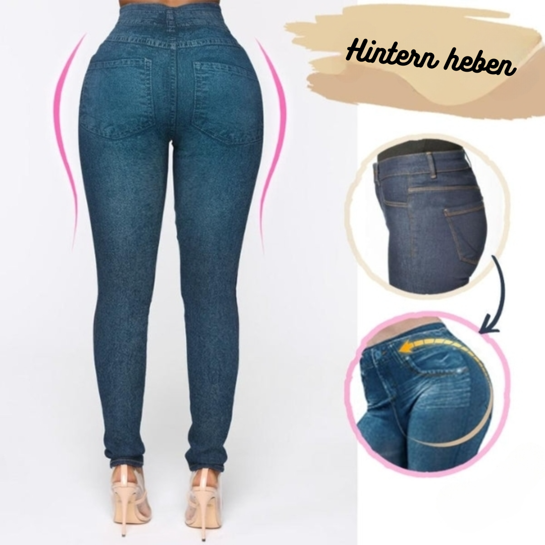 UltraJean - Perfekt sitzende Jeansleggings