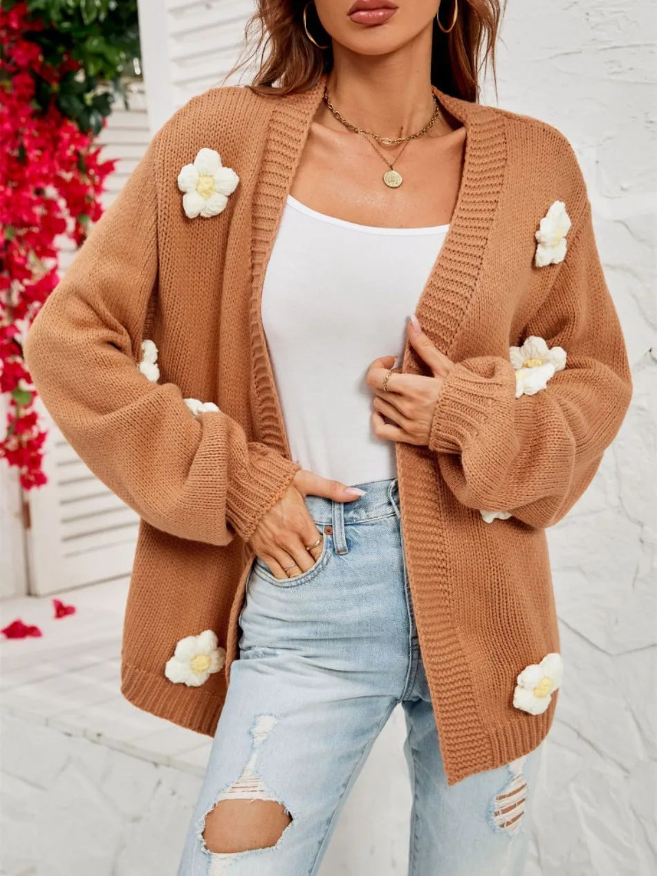 Jaisalle - Blumen-Cardigan für Frauen