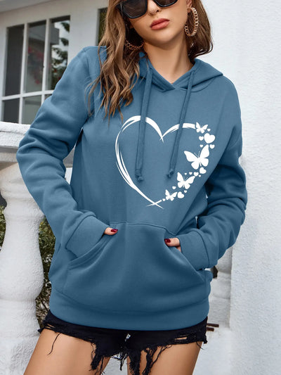 Merryl OPY - Fleece-Kapuzenpullover für Frauen