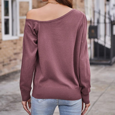 Denice - Schulterfreier Pullover