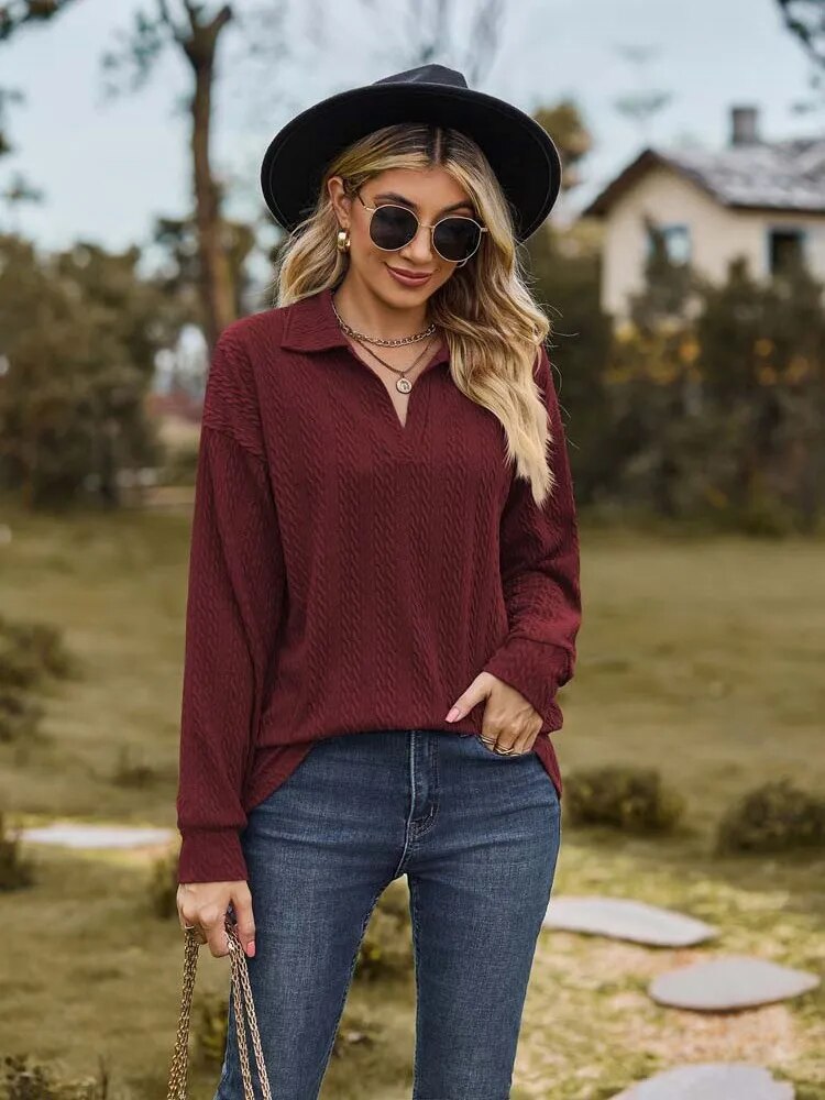 Sanaya - Lockerer Sweater für Frauen