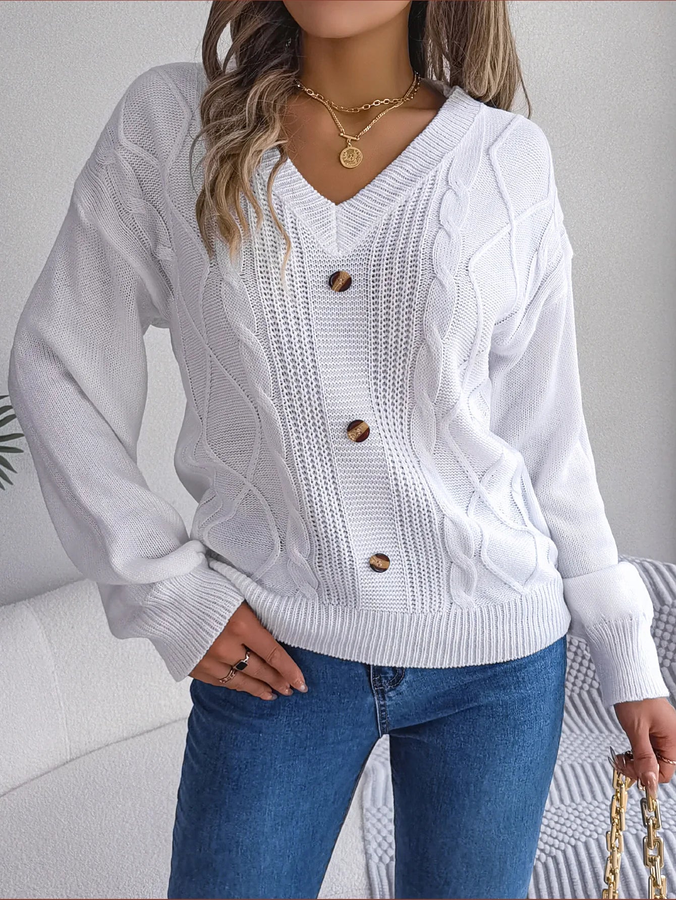 Weber CXR - Pullover mit langen Ärmeln für Frauen