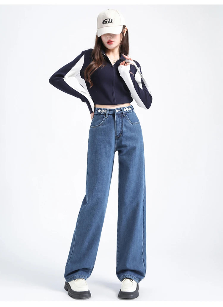 Nova - High-Waist-Jeans für Frauen