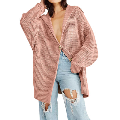 Berpell - Oversized-Strickjacke für Frauen