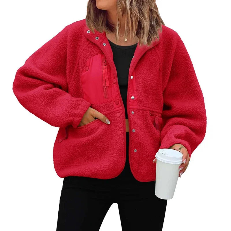 Nirae QD - Fleece-Mantel für Frauen