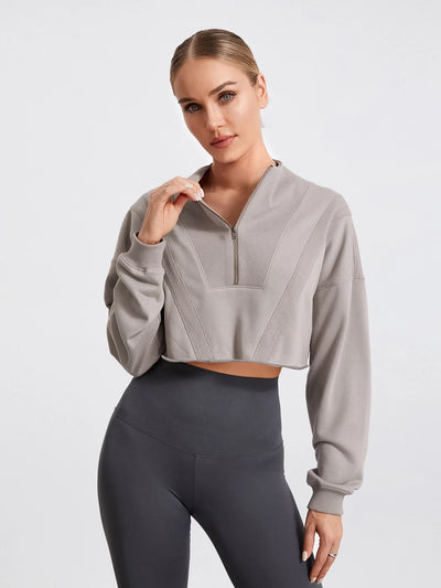 Dahlia KBR - Gekürzter Sweatshirt für Frauen