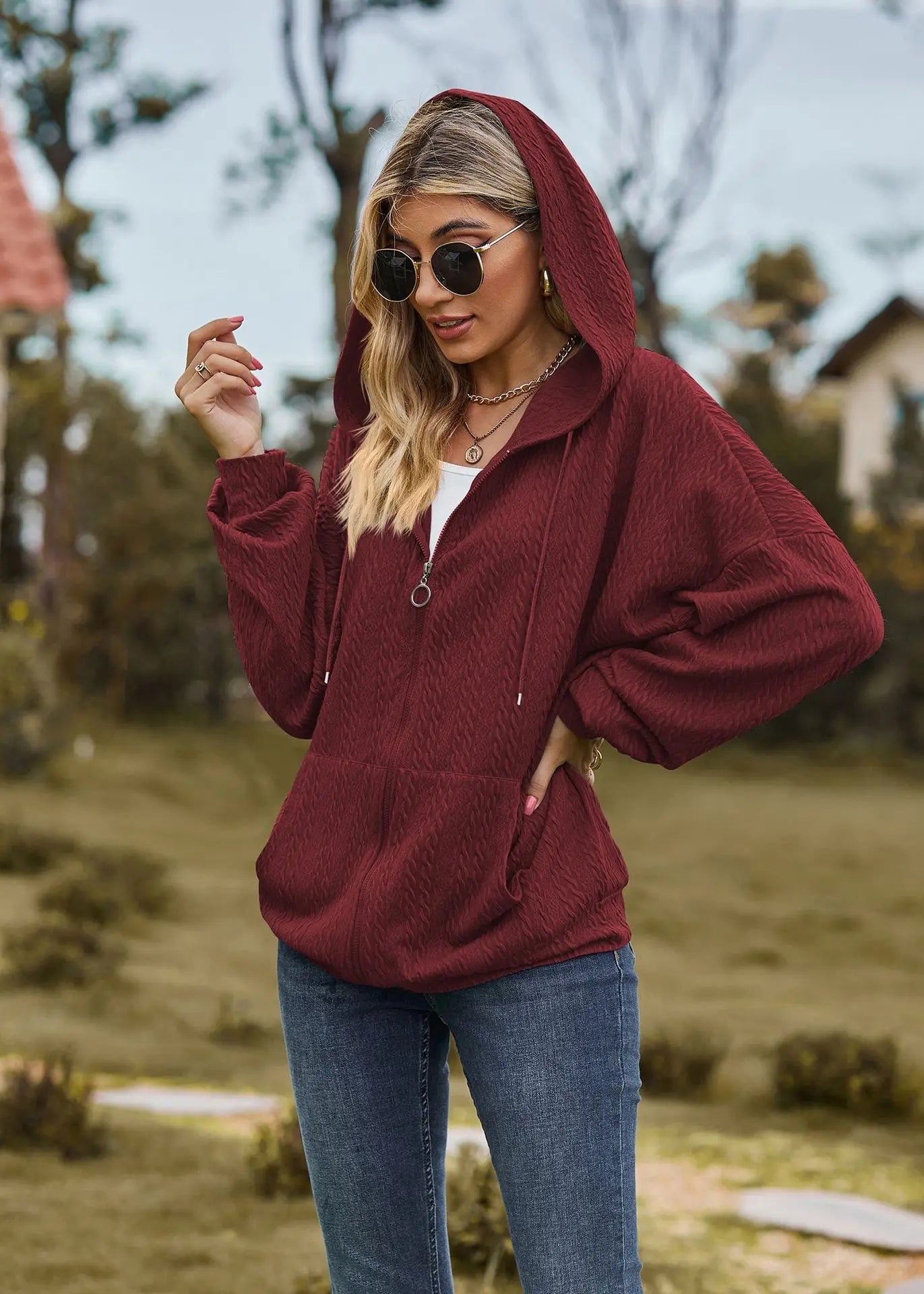 SS Oliver - Lässiger Hoodie-Pullover für Damen