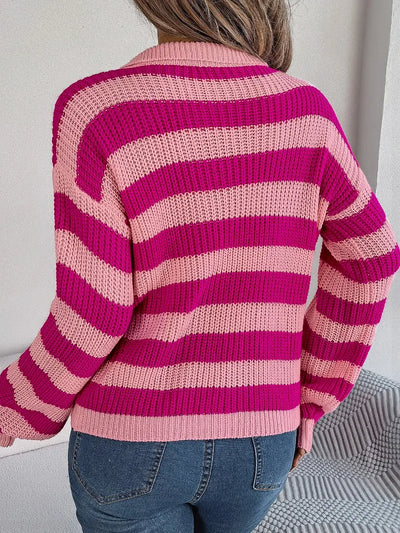 Flaire - Gestreifter Pullover für Frauen