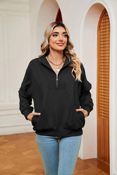 Marina - Reißverschluss-Sweatshirt für Frauen