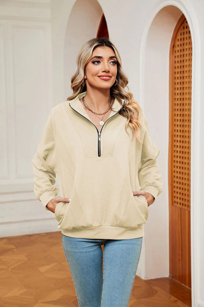 Marina - Reißverschluss-Sweatshirt für Frauen