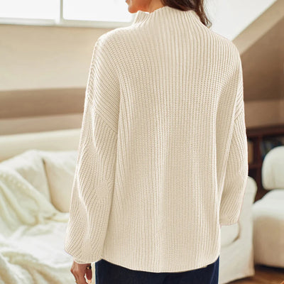 Pixie - Hochgeschlossener Pullover für Frauen