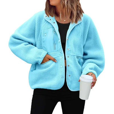 Nirae QD - Fleece-Mantel für Frauen