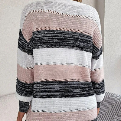 Pitara - Zopfmuster-Strickpullover für Frauen