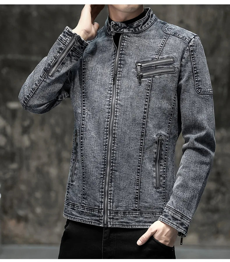 Adler ND - Retro-Denimjacke für Männer