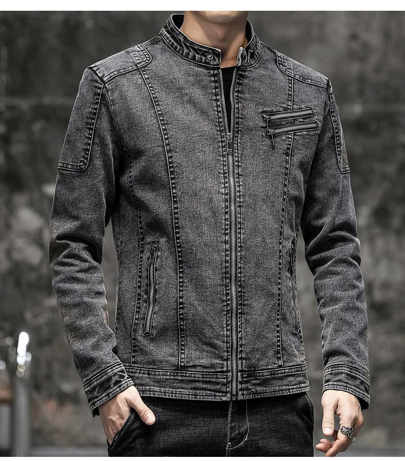 Adler ND - Retro-Denimjacke für Männer