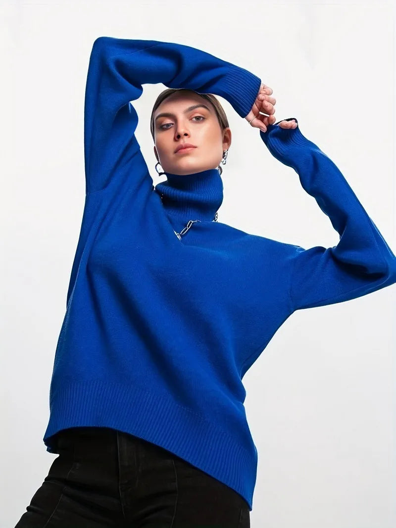 Wizra - Rollkragenpullover für Frauen