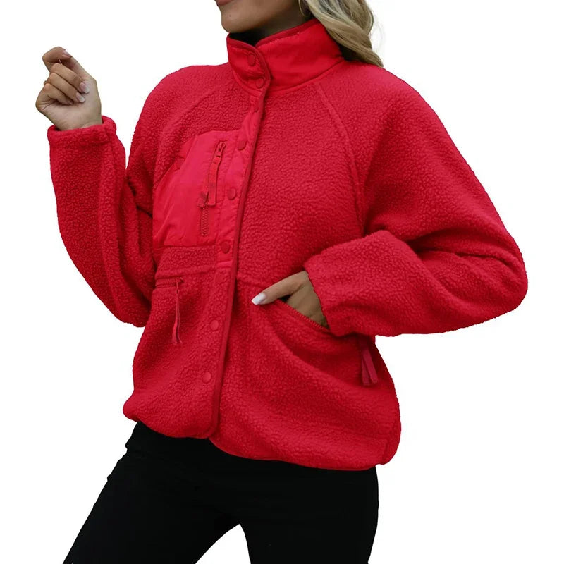 Nirae QD - Fleece-Mantel für Frauen