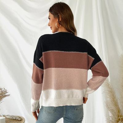 Galvane - Gestreifter Pullover für Frauen