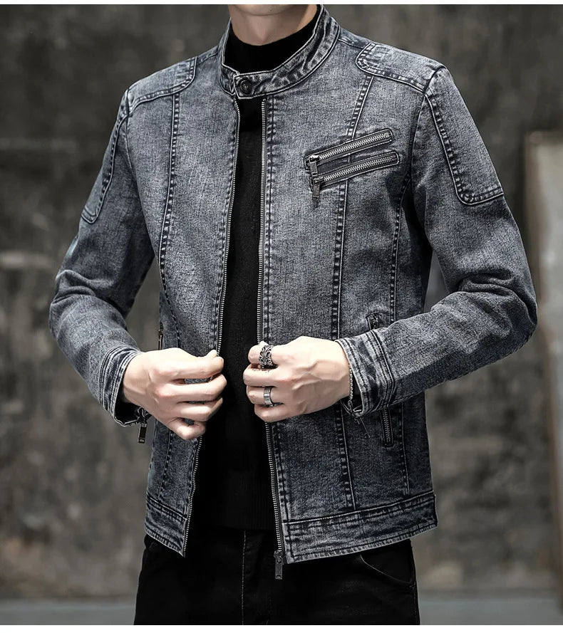 Adler ND - Retro-Denimjacke für Männer