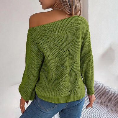 Miso Fern - Pullover mit Ballonärmeln