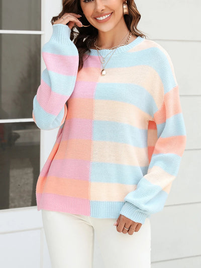 Pinkel - Bunter Pullover für Frauen