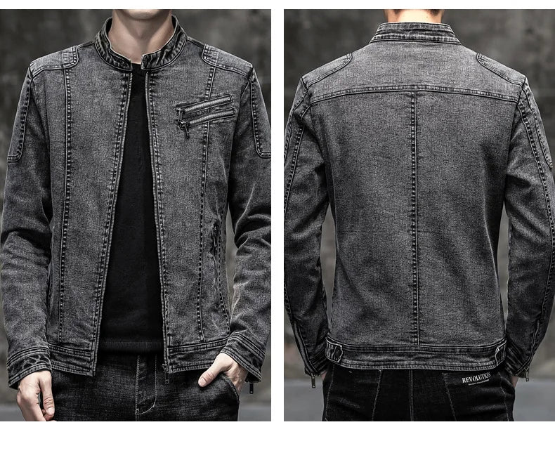 Adler ND - Retro-Denimjacke für Männer