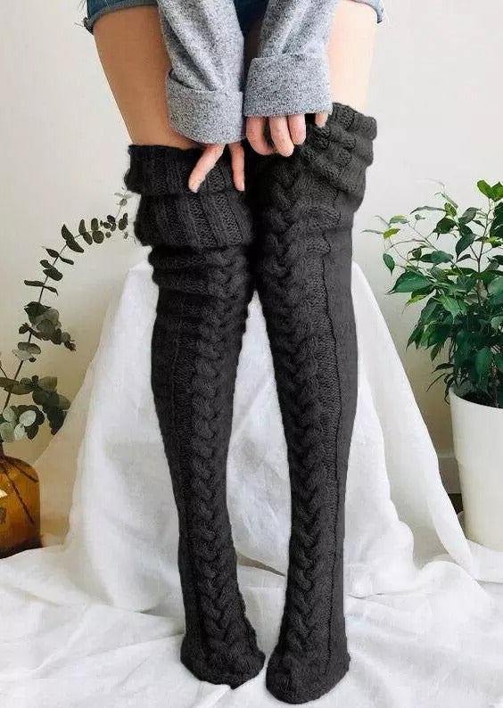 Grandfaux - Lange Wollsocken für Frauen