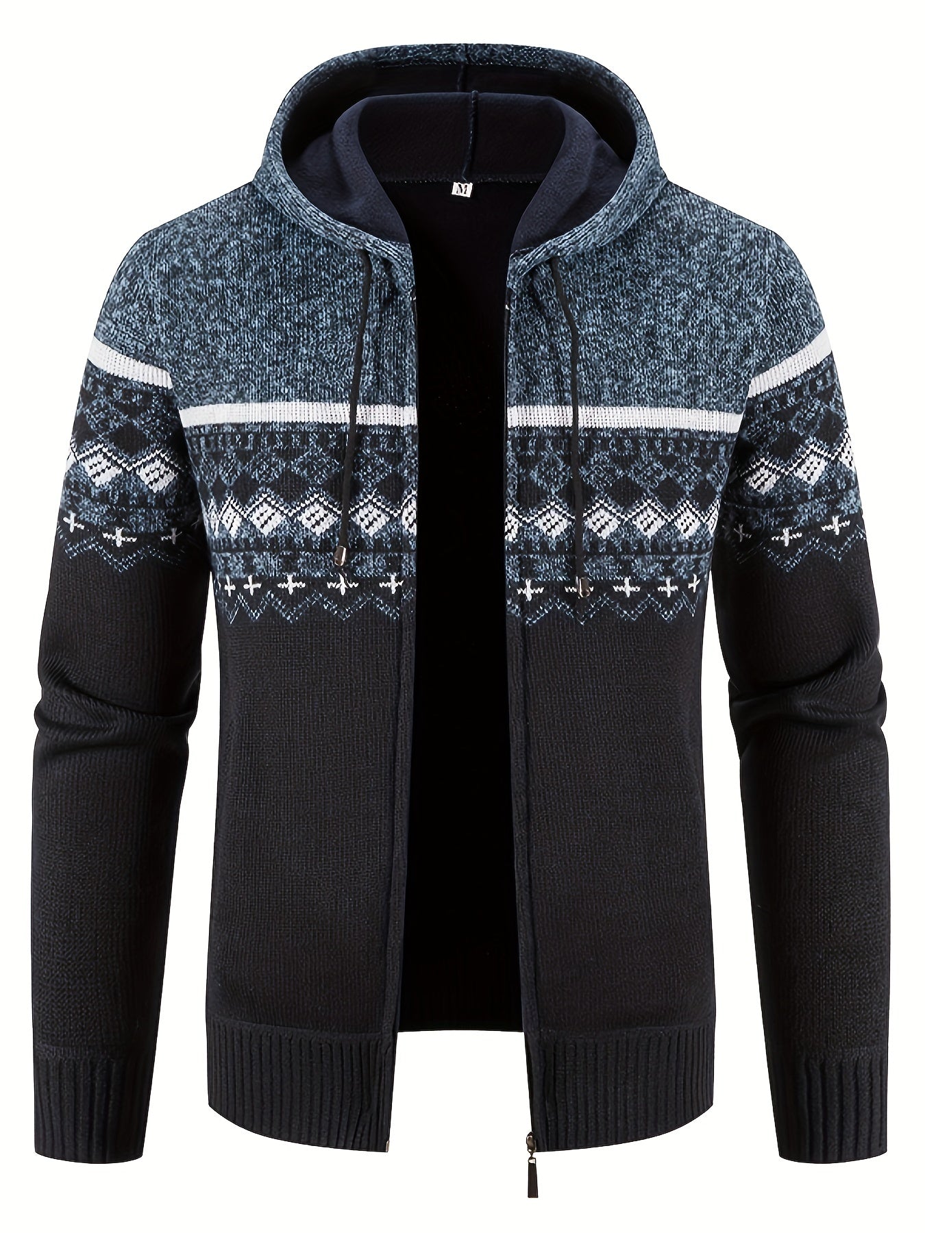 Delivor - Herren Winter Fleece Strickjacke