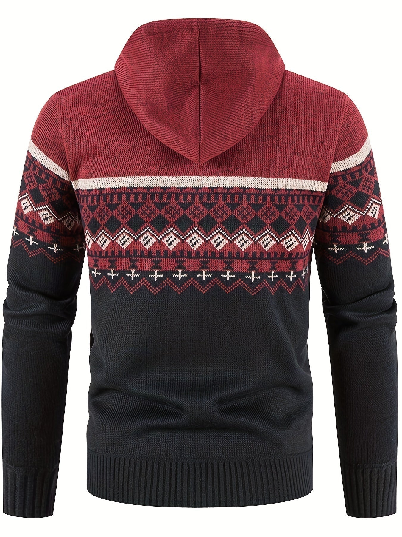 Delivor - Herren Winter Fleece Strickjacke