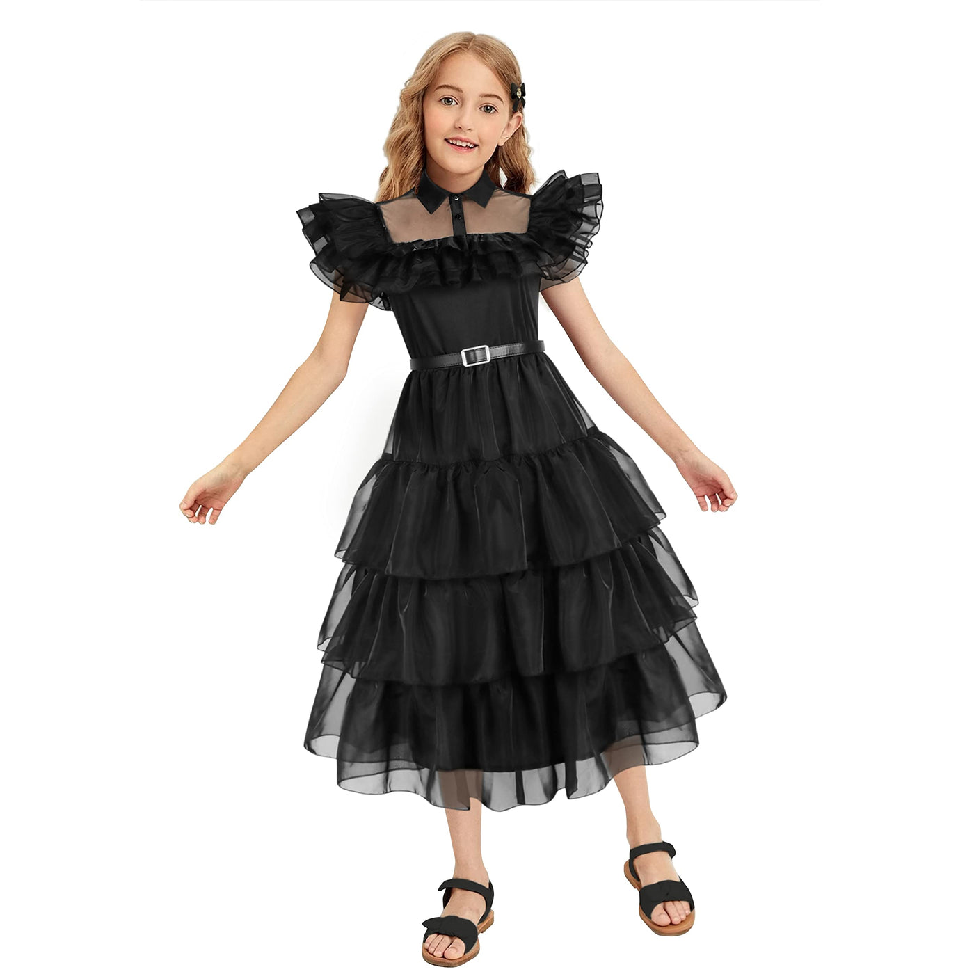 Wednes - Halloween Party Kleid für Mädchen