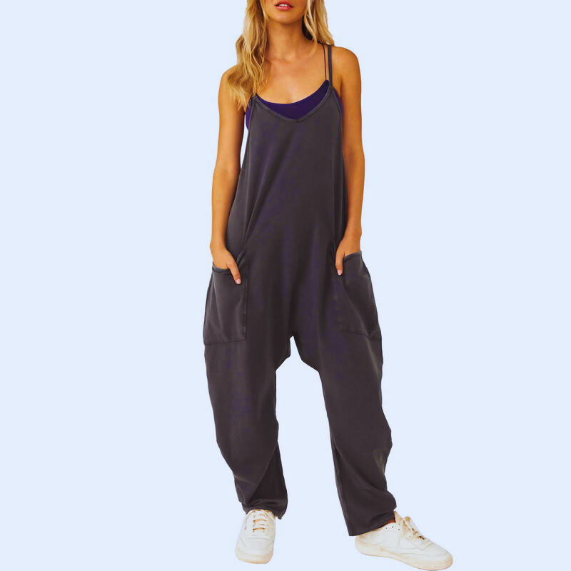 UrbanEase - Frauen Baggy Jumpsuit