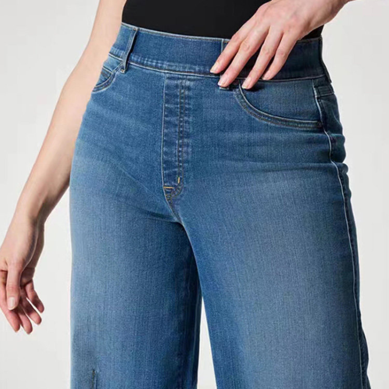 WideChic - Schlupfjeans mit weitem Bein