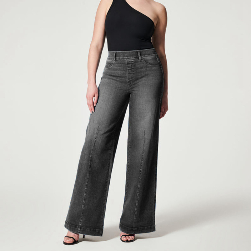 WideChic - Schlupfjeans mit weitem Bein